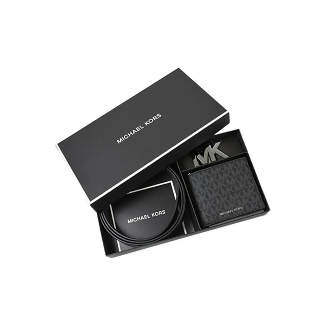 MICHAEL KORS MK Gifting Leather Wallet Men's Black