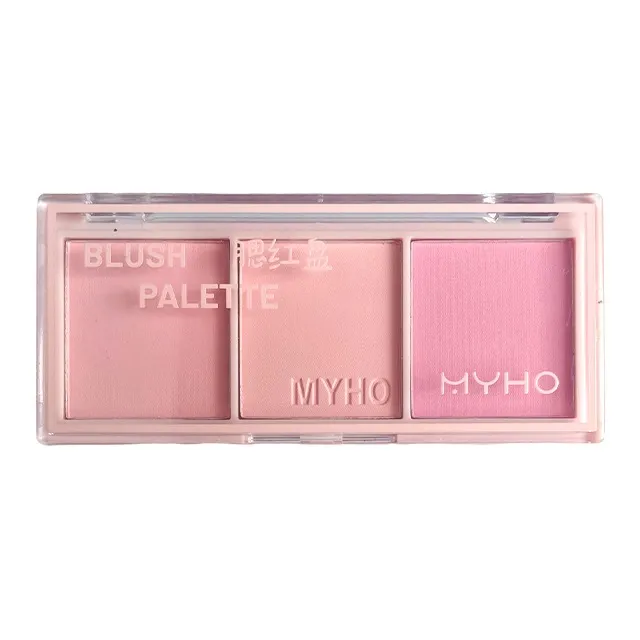 MYHO Nude Makeup Трехцветный Румяна Длинный Тяжелый Естественный