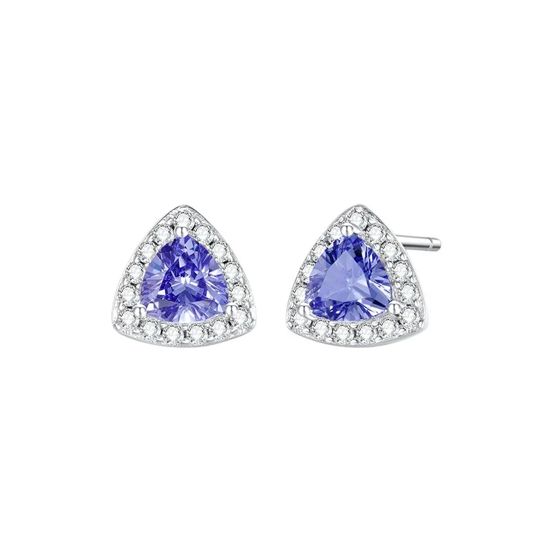 DESIGN CIRCLES S925 Silver Stud Earrings Women's