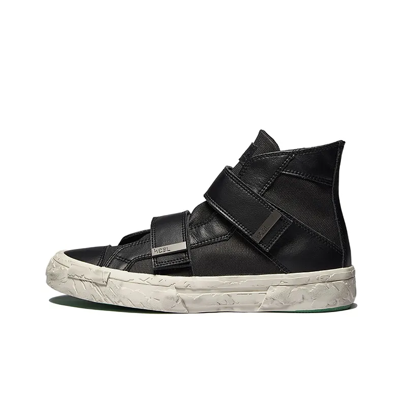 WCBL No Trend No Shadow Collection High-Top Skateboard Shoes Unisex Black