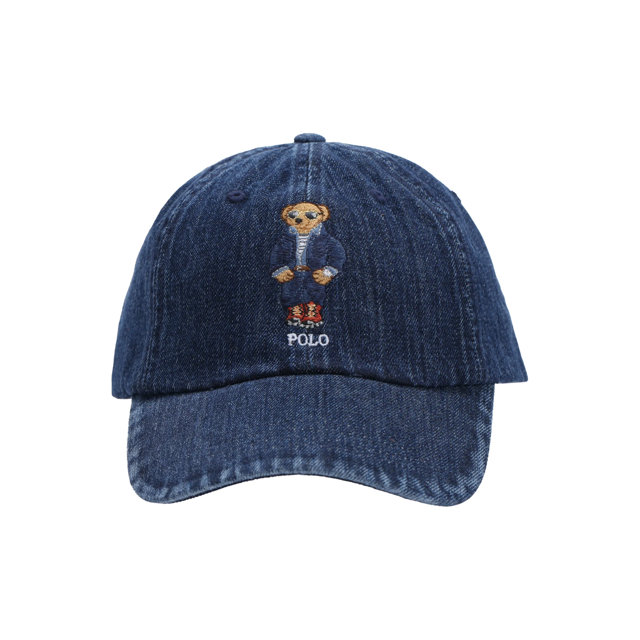 Polo Ralph Lauren Cotton Baseball Caps Unisex Blue