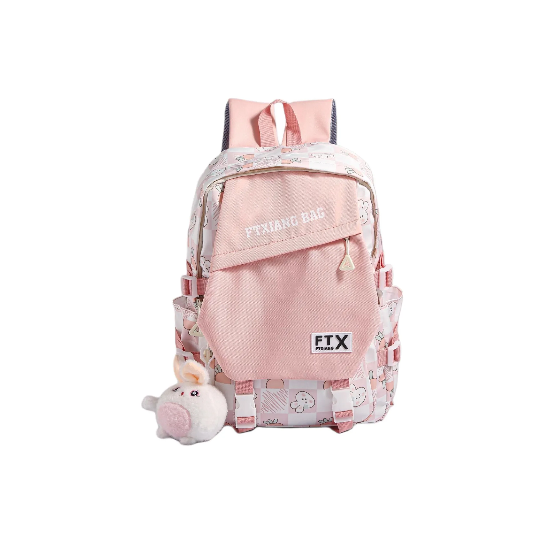 PINK·LAND Нейлоновый рюкзак унисекс разноцветный