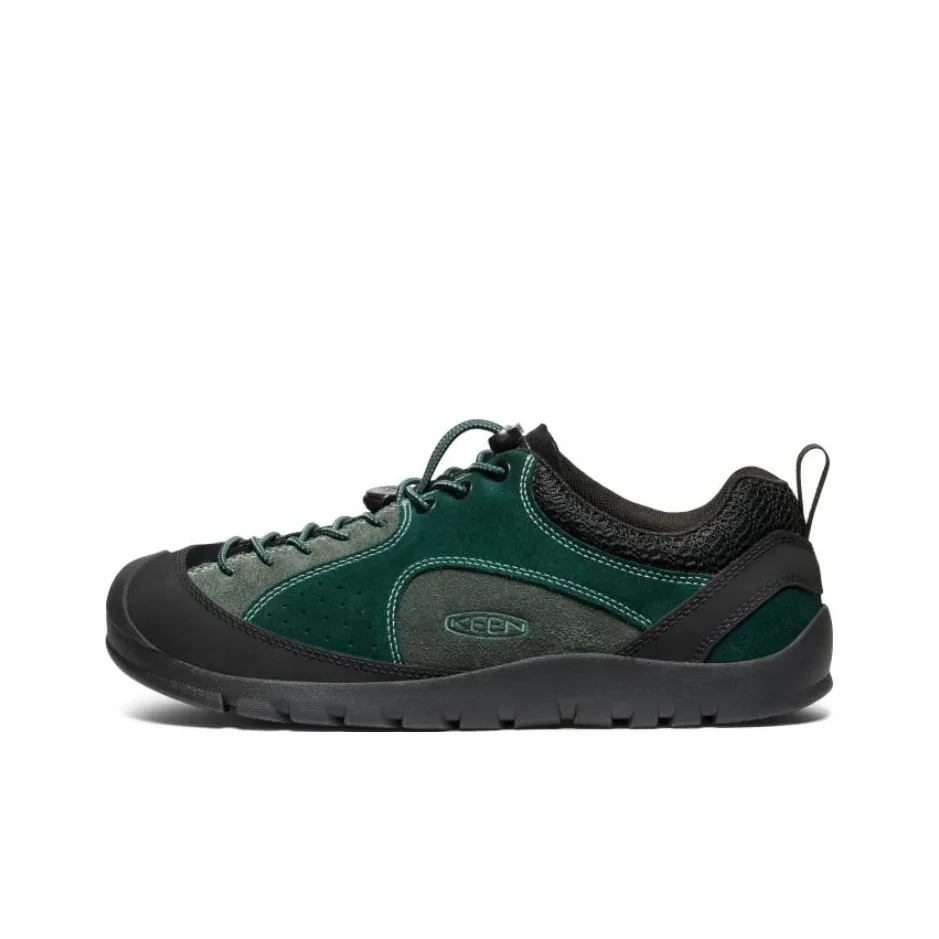 KEEN Jasper Rocks Cushioned Slip Resistant Abrasion Resistant Low Top Casual Shoes Men's Green Black