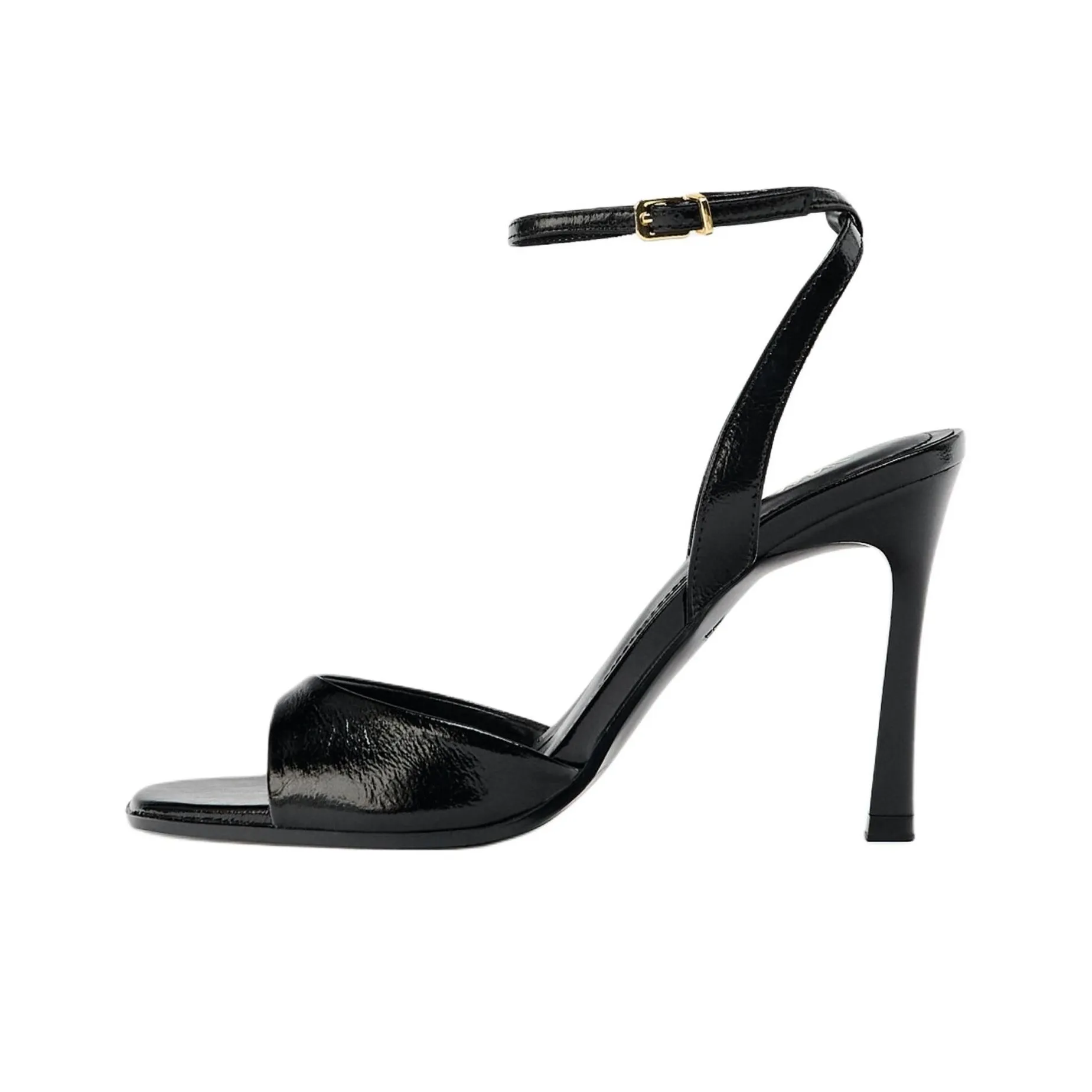 ZARA Strap Sandals Women's Black
