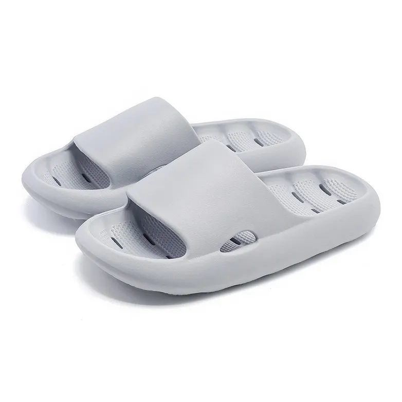 MINISO Bathroom Leak Proof Quick Dry Slippers Home Toilet Bathing Durable Cut Out EVA Indoor Couple Sandals Unisex