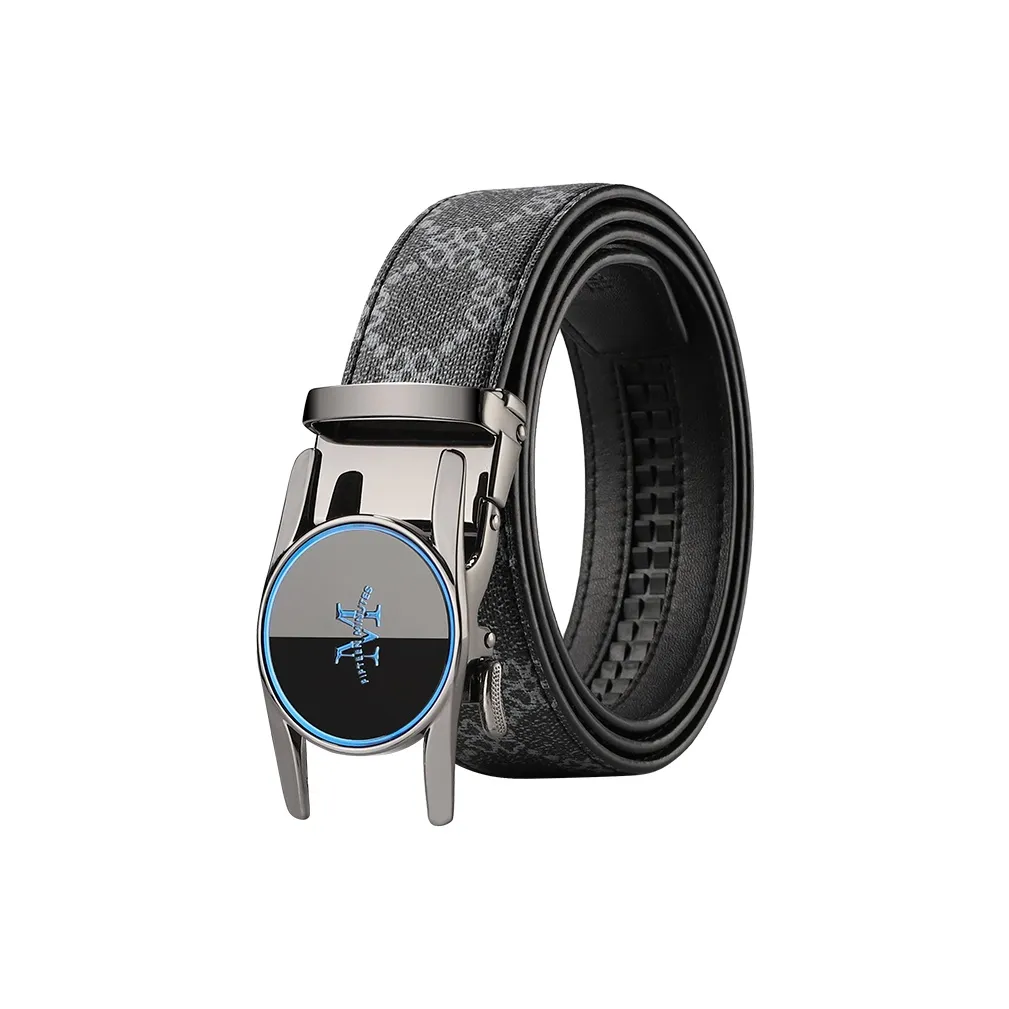 15 MINS Поливинилхлорид Кожаные ремни Мужской 3,5 см