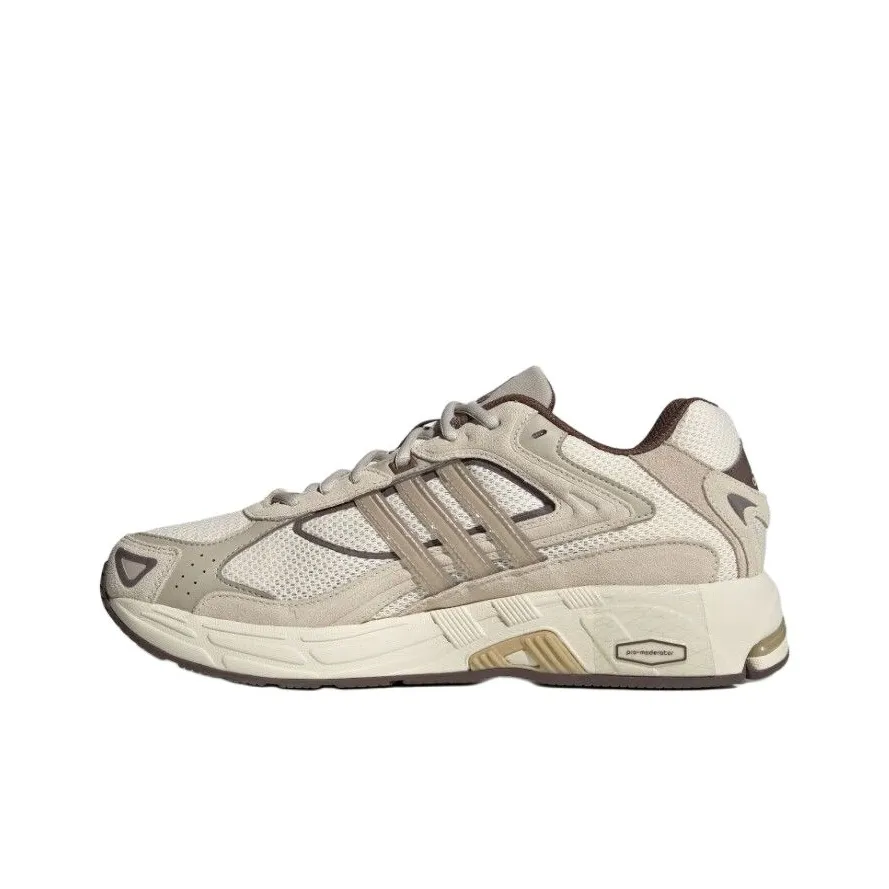 Adidas RESPONSE CL Anti Slip Wear Resistant Low Top Chunky Sneakers Unisex White Brown