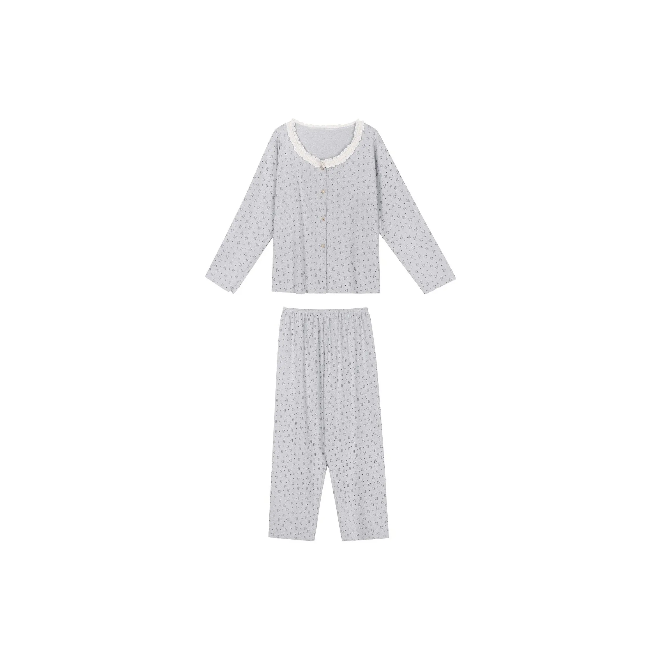 Joycefuuu Bra Комплект Пижама Женский Серый