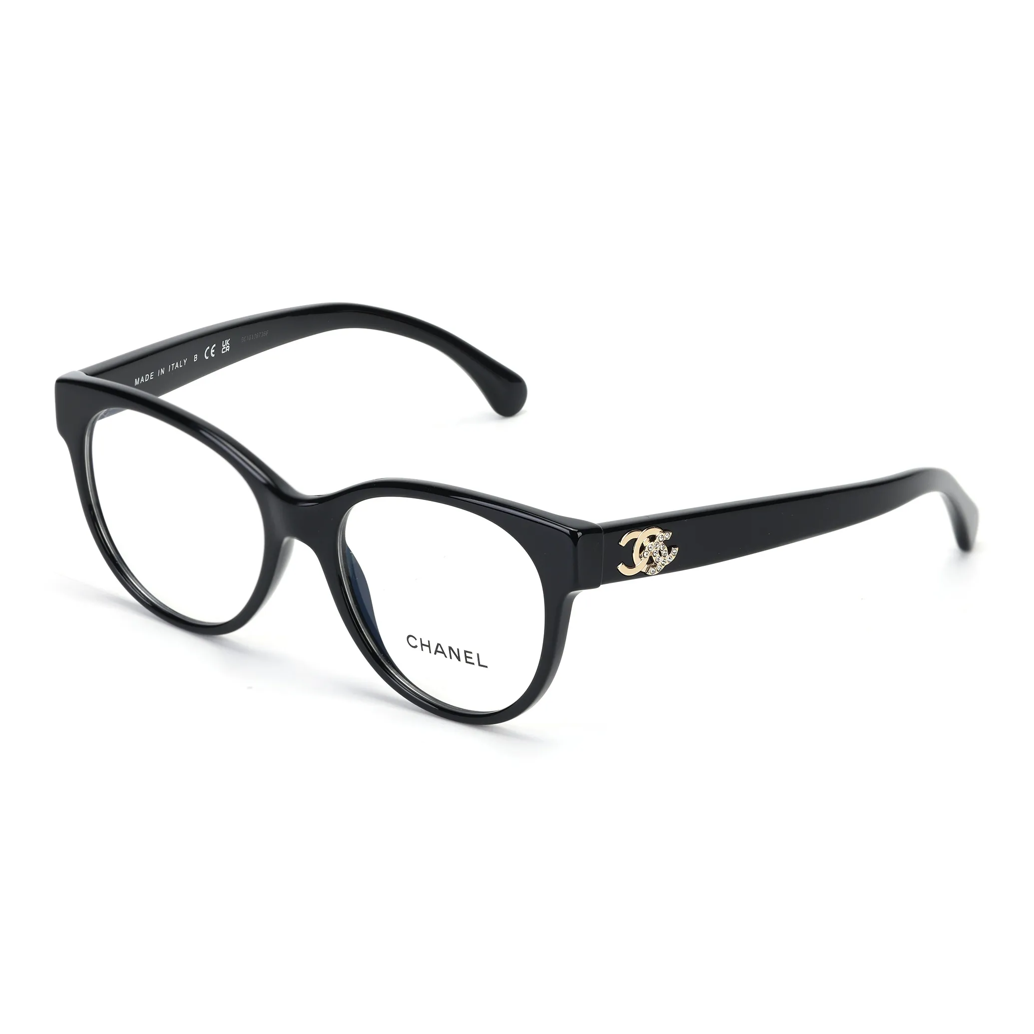 CHANEL Cat Eye Eyeglasses 49mm