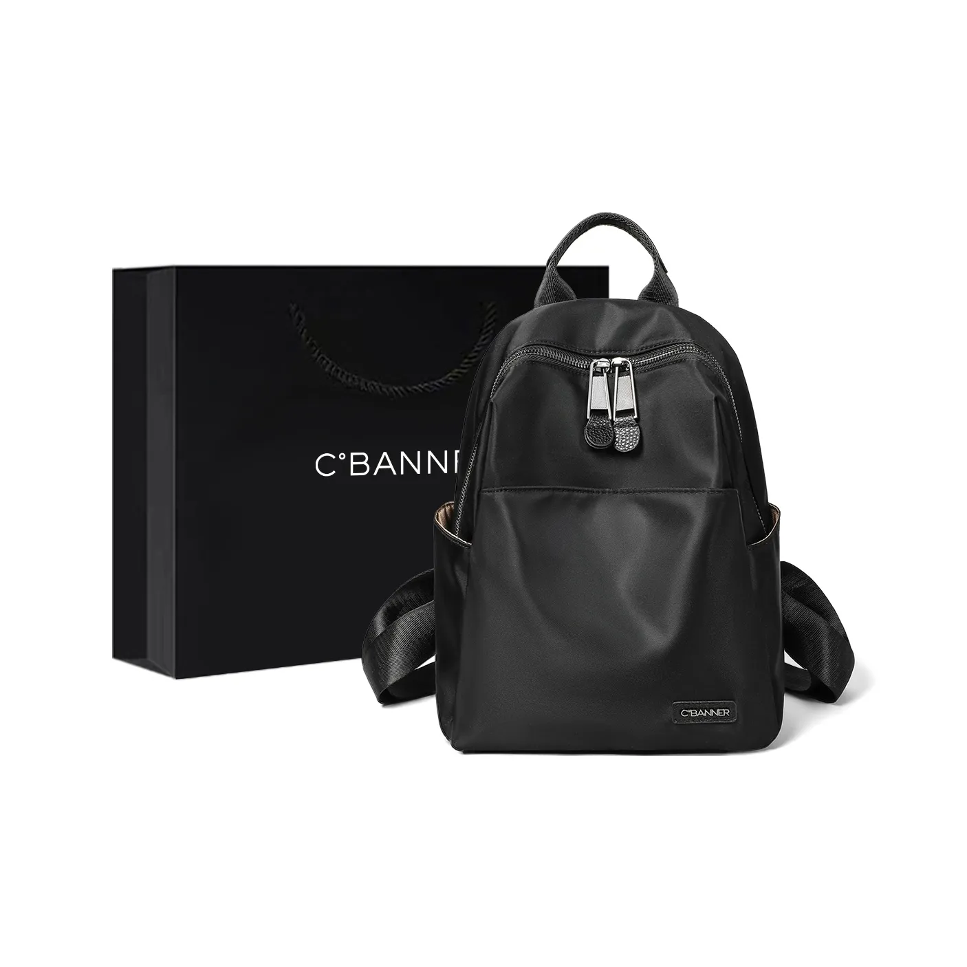 C°BANNER Ткань Рюкзак Стандартный (Standard) Женский Черный