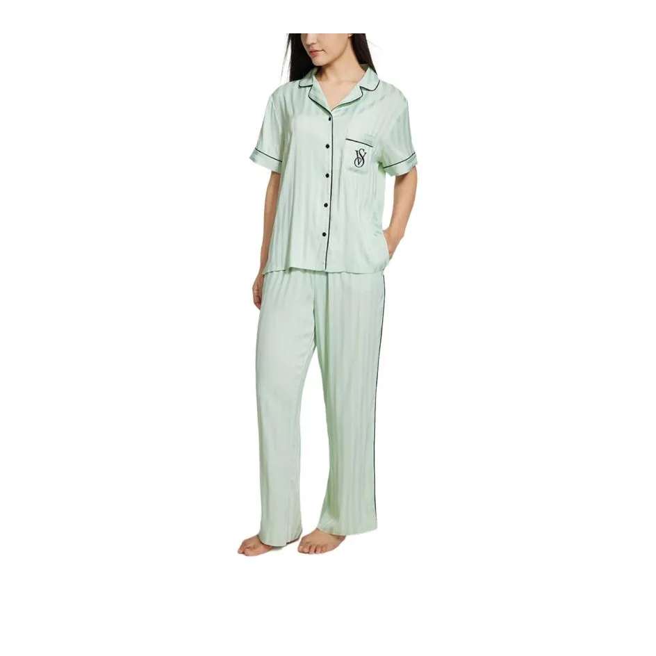 Victoria's Secret Pajama Комплект Женский Jadeite Зеленый