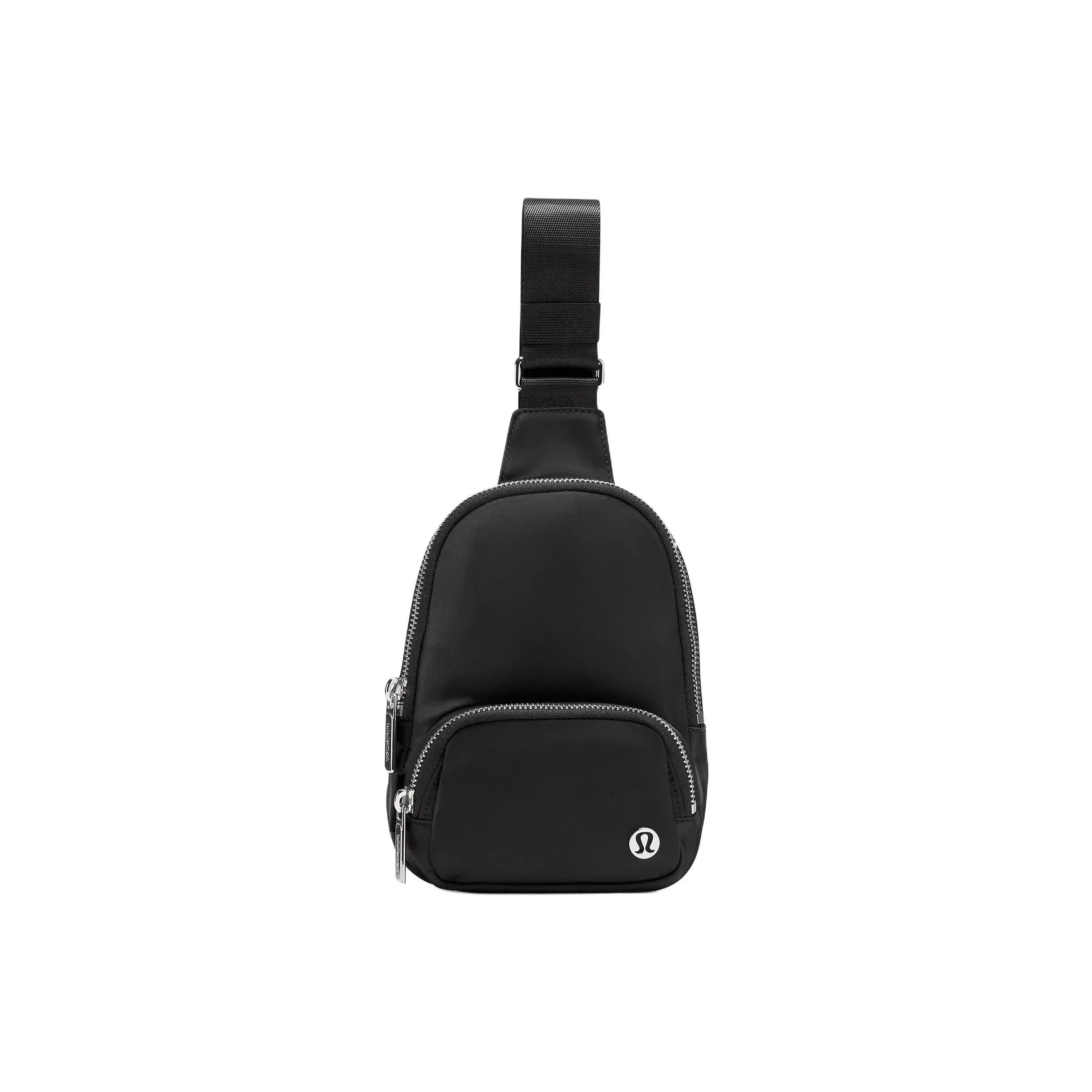 Lululemon Everywhere Переработанный полиэстер Sling Сумка Унисекс Черный