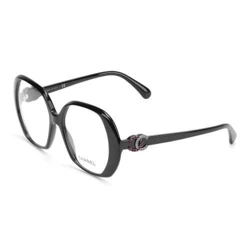 CHANEL Eye Оправы для очков Черный Унисекс