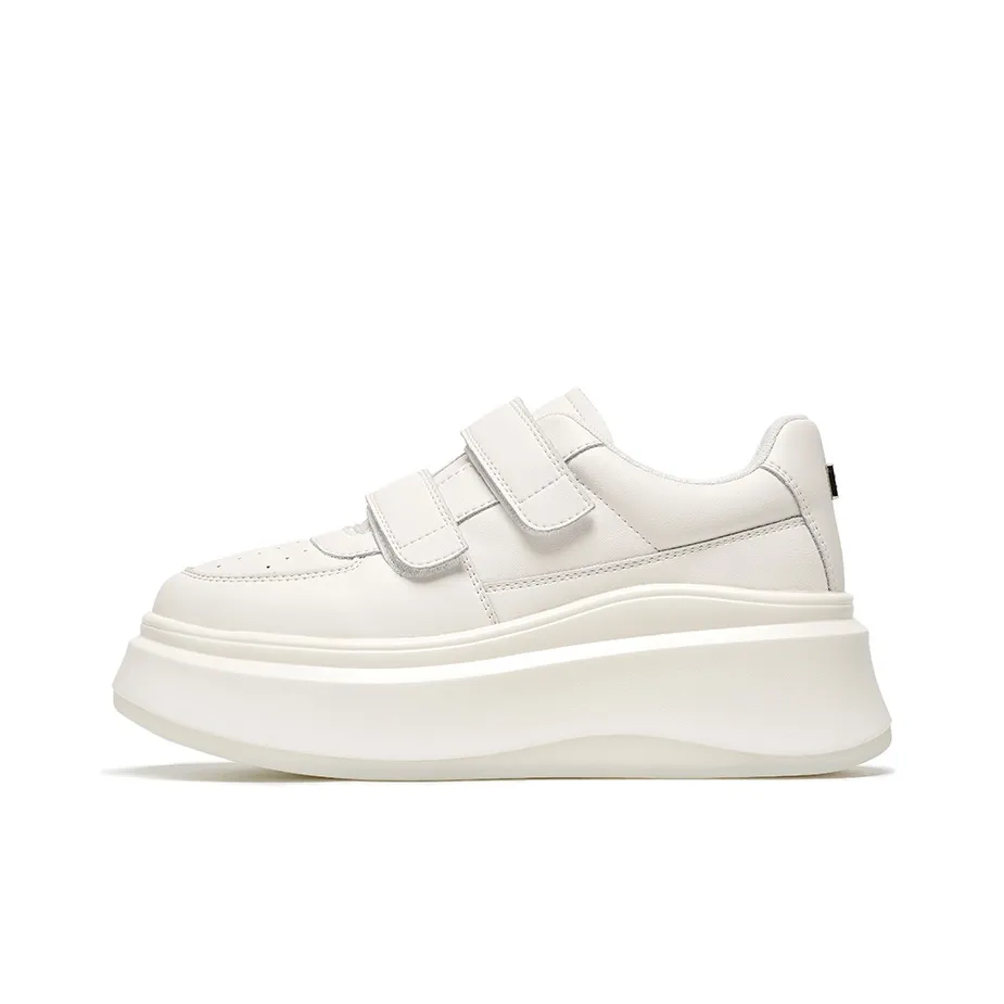 Beau Today ICECREAM Низкие кроссовки для скейтбординга женские цвет ванильный Snowball