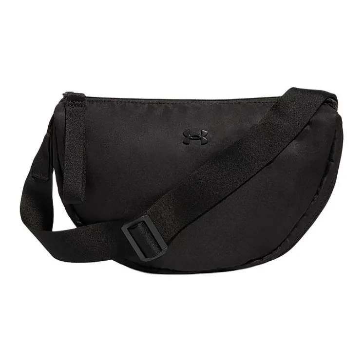 Under Armour Водонепроницаемая тканевая сумка через плечо стандартная женская черная