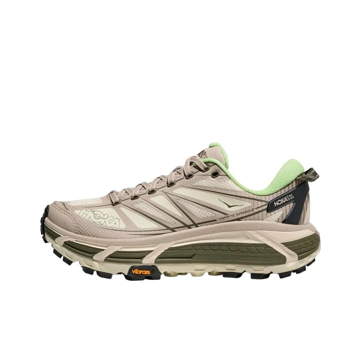 HOKA ONE ONE Mafate Speed 2 Putty Eucalyptus