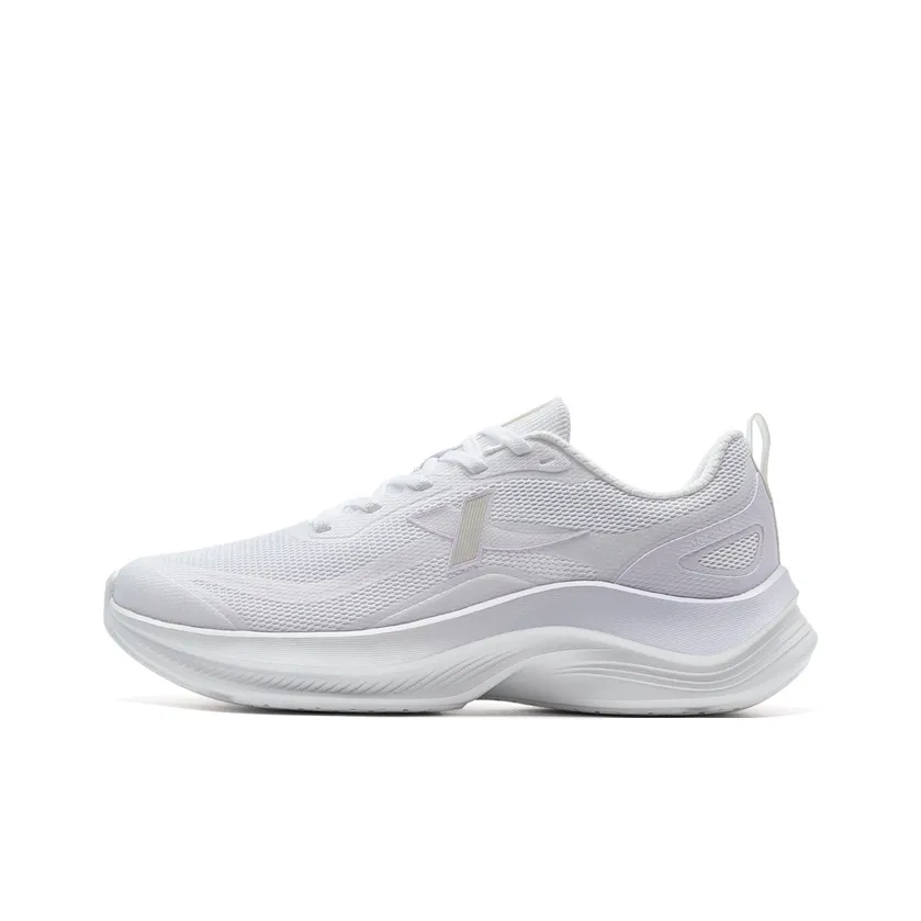 XTEP Feather Slip Resistant, Abrasion Resistant, Lightweight Low Top Casual Running Shoes Women's White Purple
