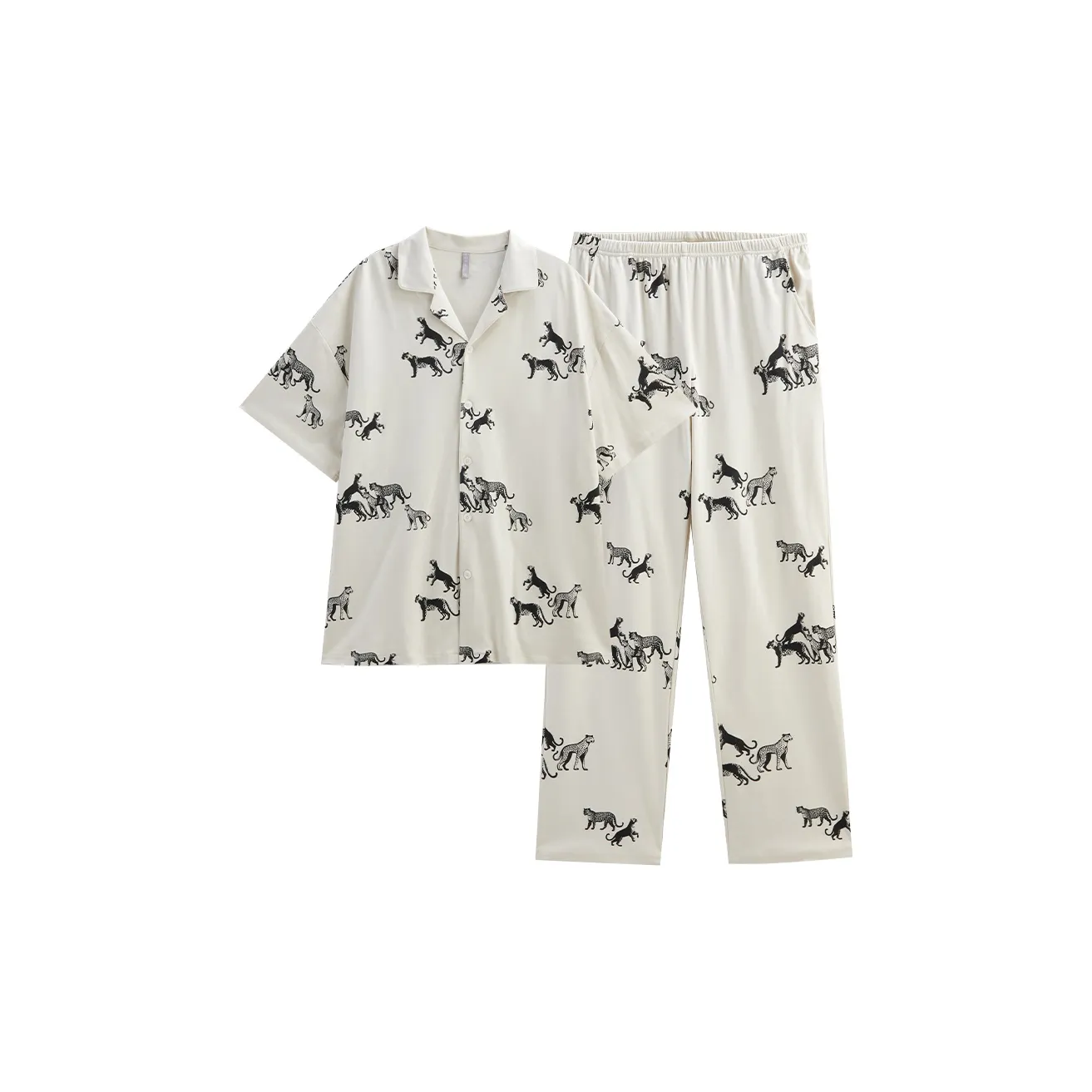 Same Language Пижамный комплект Мужской Бумага Белый