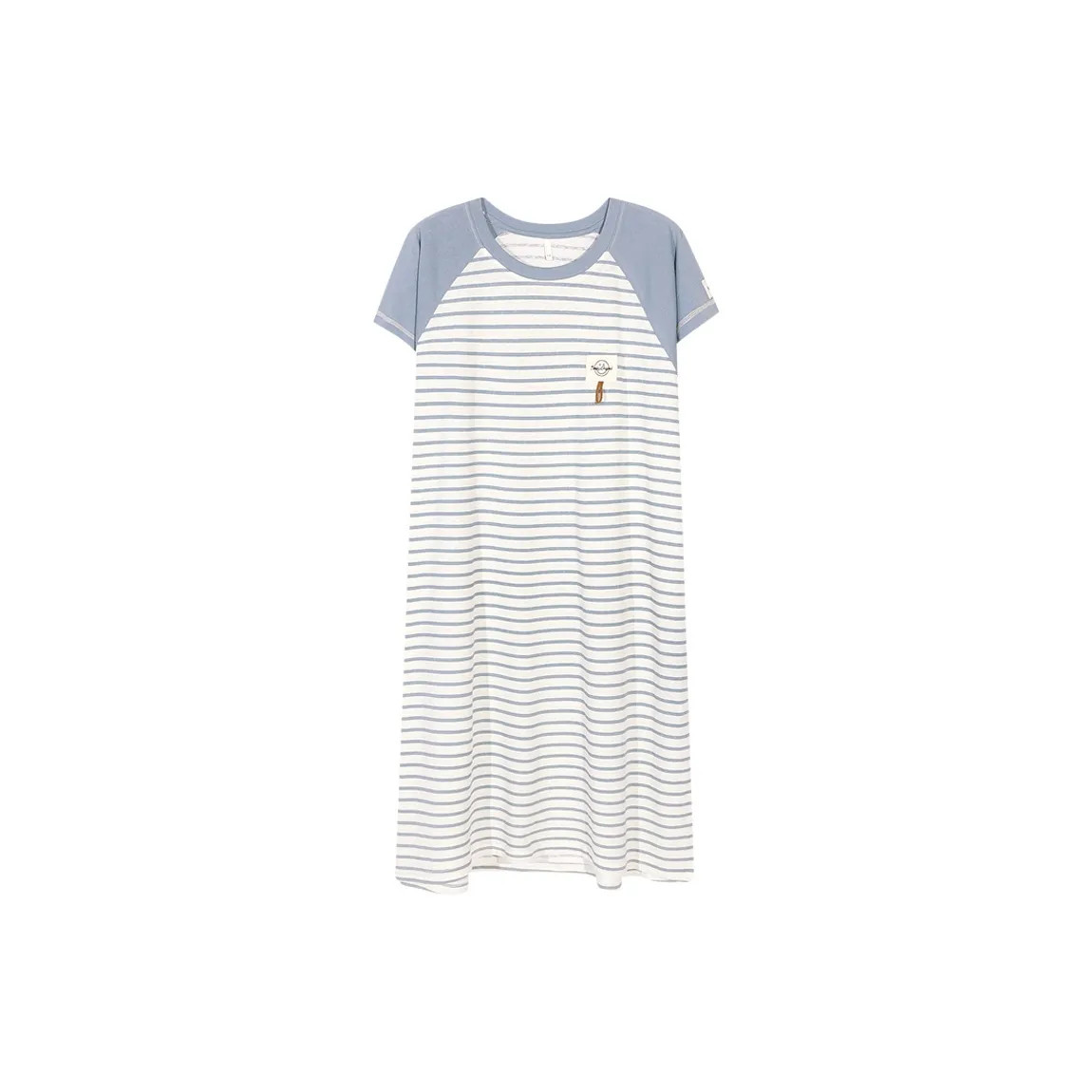 XIAFENYAN Nightgown Women's Light Blue