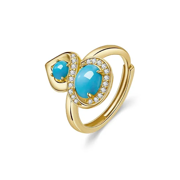 IL&CO. Turquoises Rings Women's