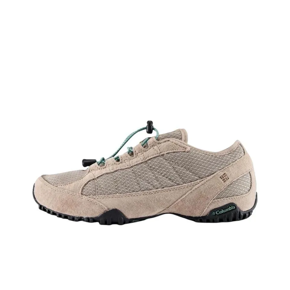 Columbia совместная марка Slip Resistant Поддержка Сцепление Низкий Топ Походная обувь Женская Светло-коричневый