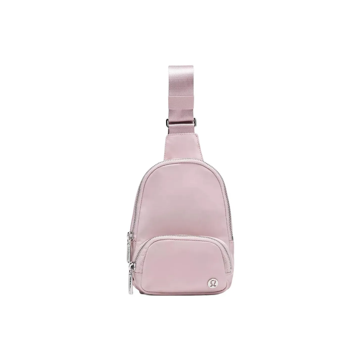 Lululemon Everywhere Полиэстер Sling Сумка Маленькая Женская Розовая