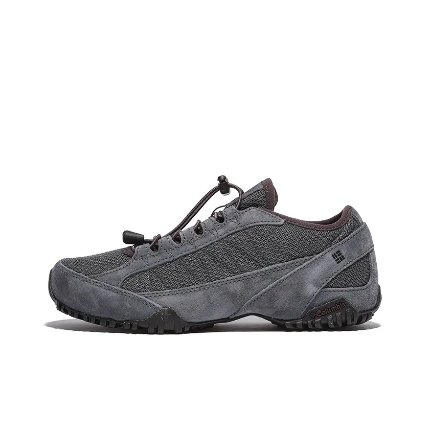 Columbia CHELAN Abrasion Resistant Support Grip Low Top Hiking Shoes Women's Dark Gray