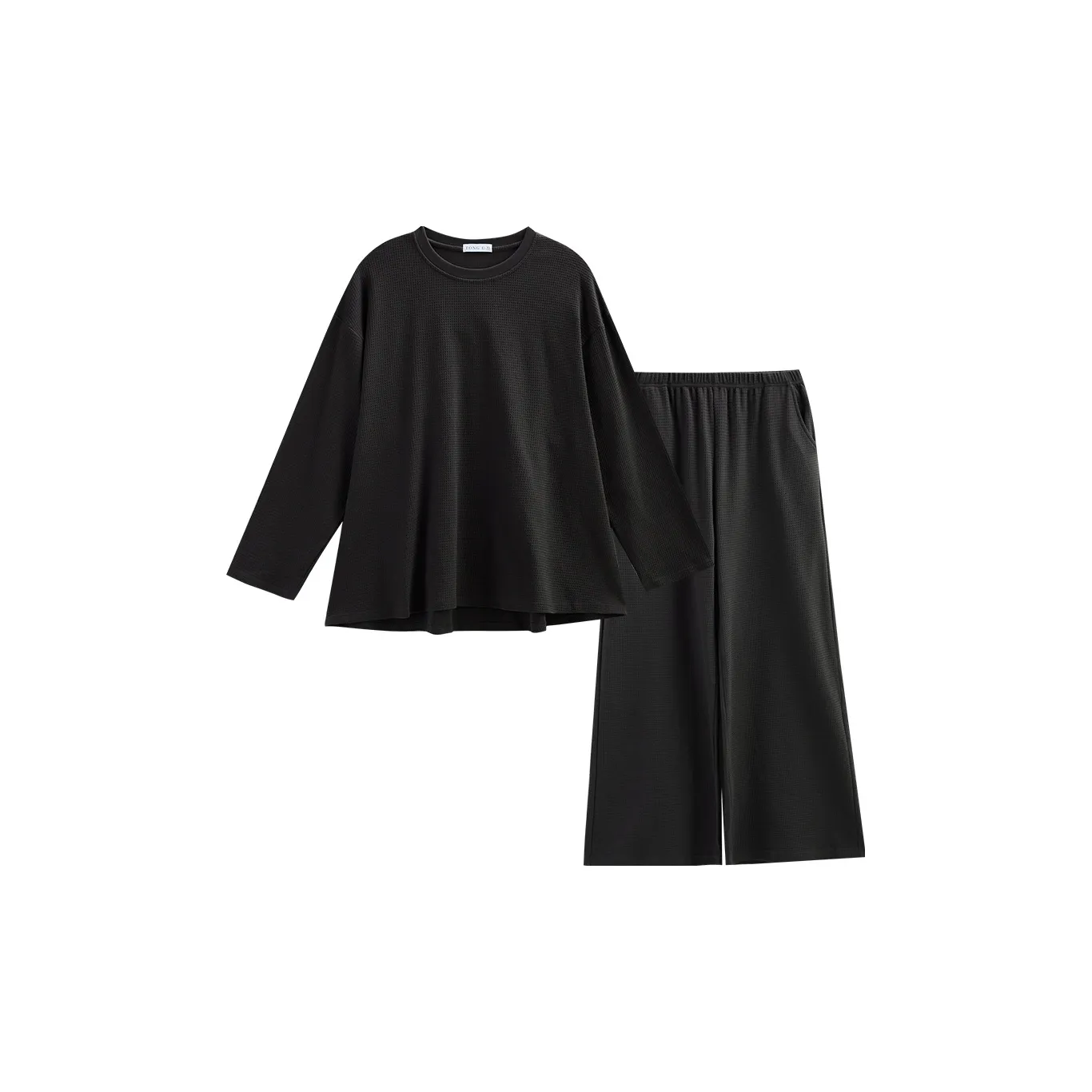 Same Language Пижамный комплект женский Glossy черный