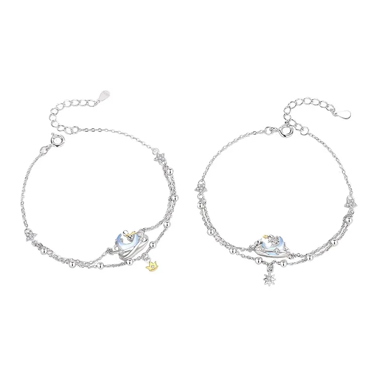 VANA S925 Silver Bracelets Unisex
