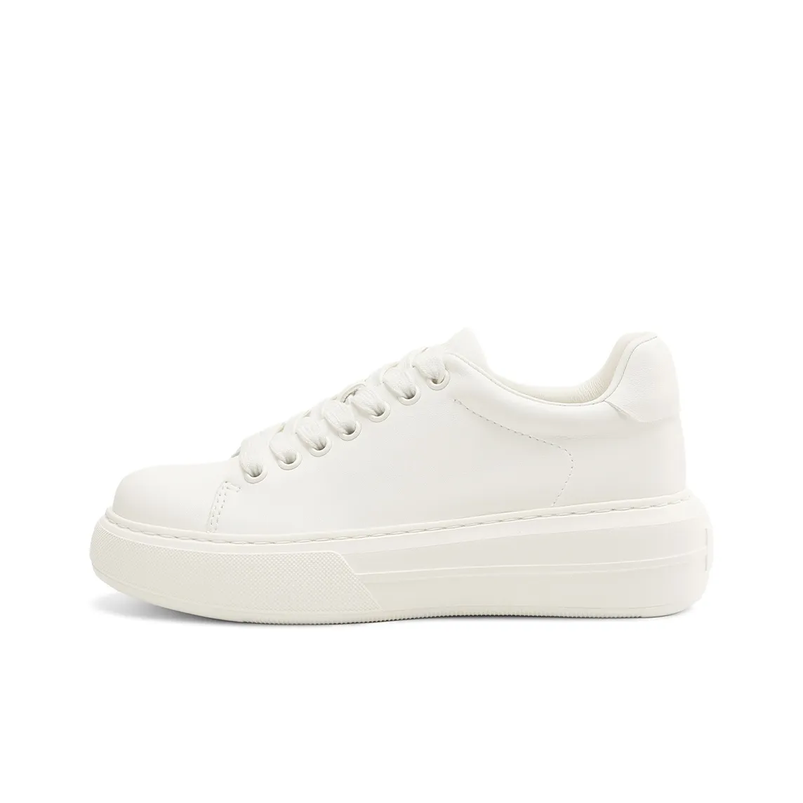 Rosa Bianca Легкий визуально увеличивает рост Низкие кроссовки для скейтбординга Женские Белые