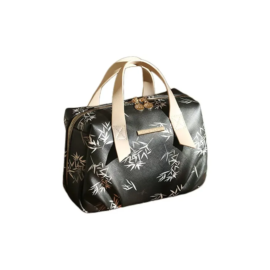 Boniu Polyurethane Makeup Bag Regular Women's Multicolor