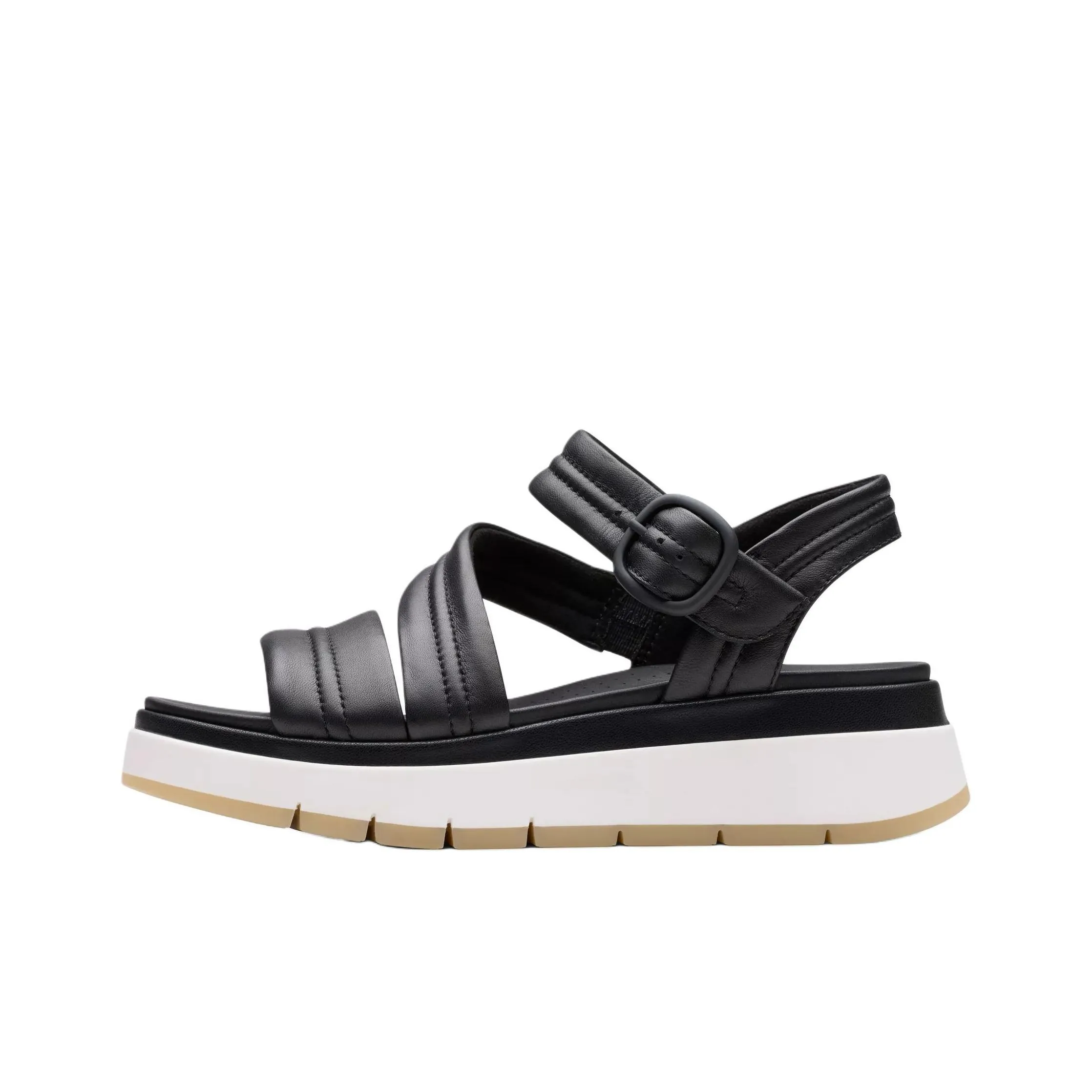 Clarks Tuscan Ремень One Ремень Сандалии 5 см Женские Черные