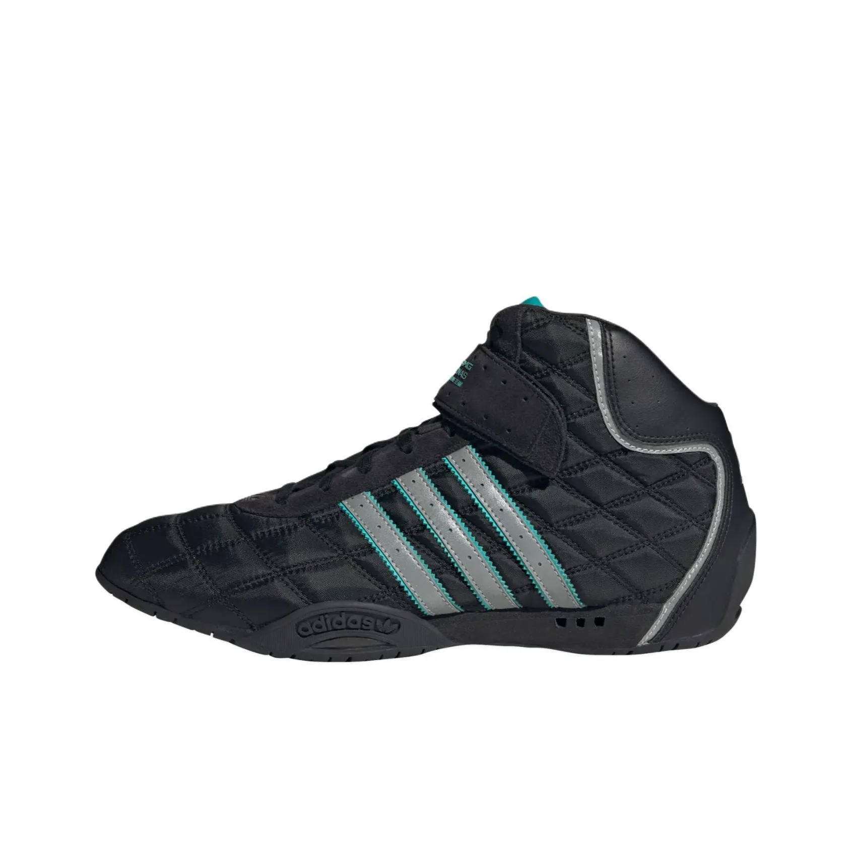 Adidas Adi Racer Hi Mercedes AMG Petronas Formula One Team Black Silver Metallic