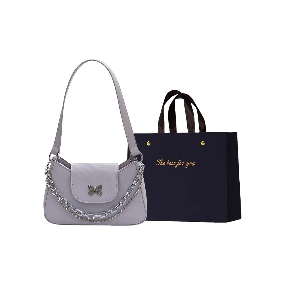 ZUONU ПУ (полиуретан) Сумка через плечо Маленькая Женская Экрю Серебряный Светло-фиолетовый Черный