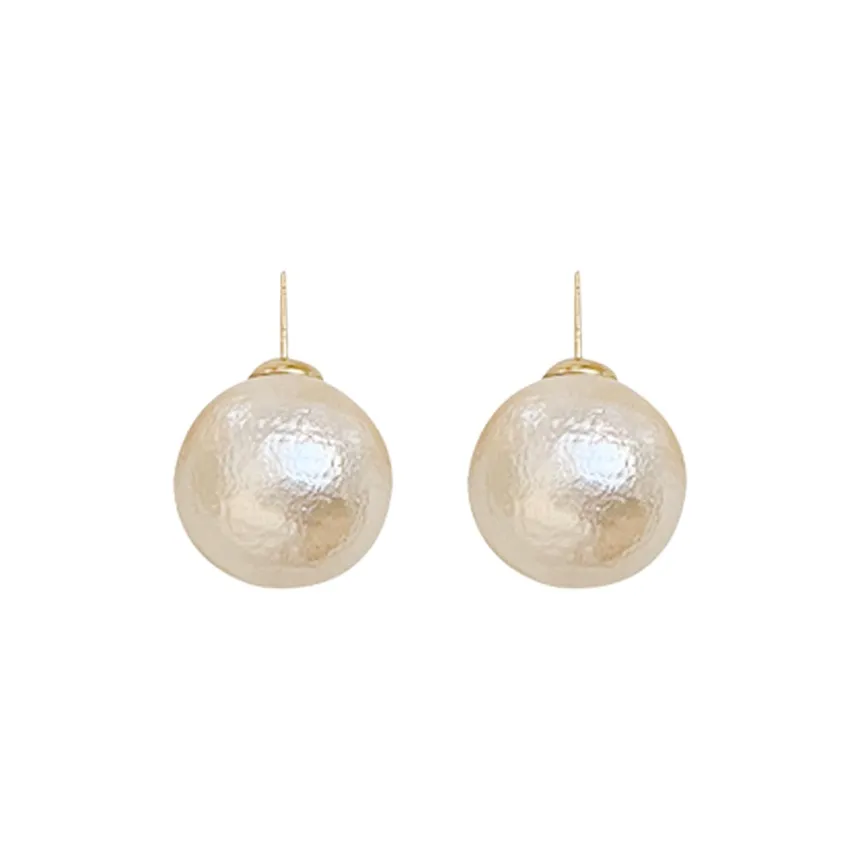 Zoo Jewel Cotton Beads Stud Earrings Women's