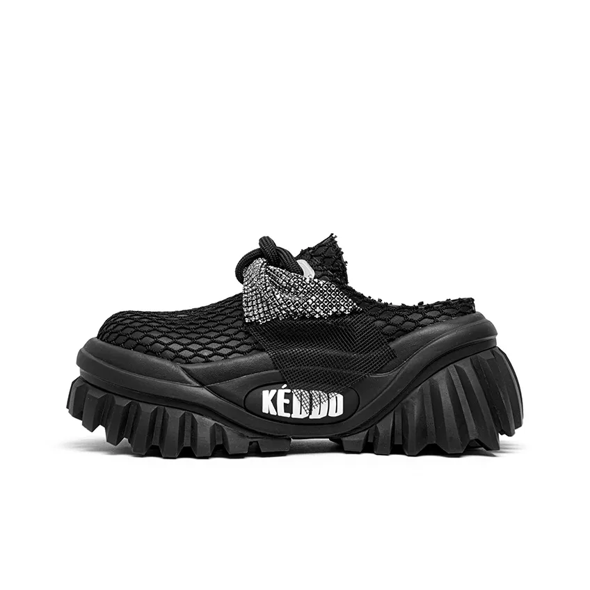 KEDDO Keyboards Shoes Composite Sole Abrasion-Resistant Wrap-toe Slippers Women's