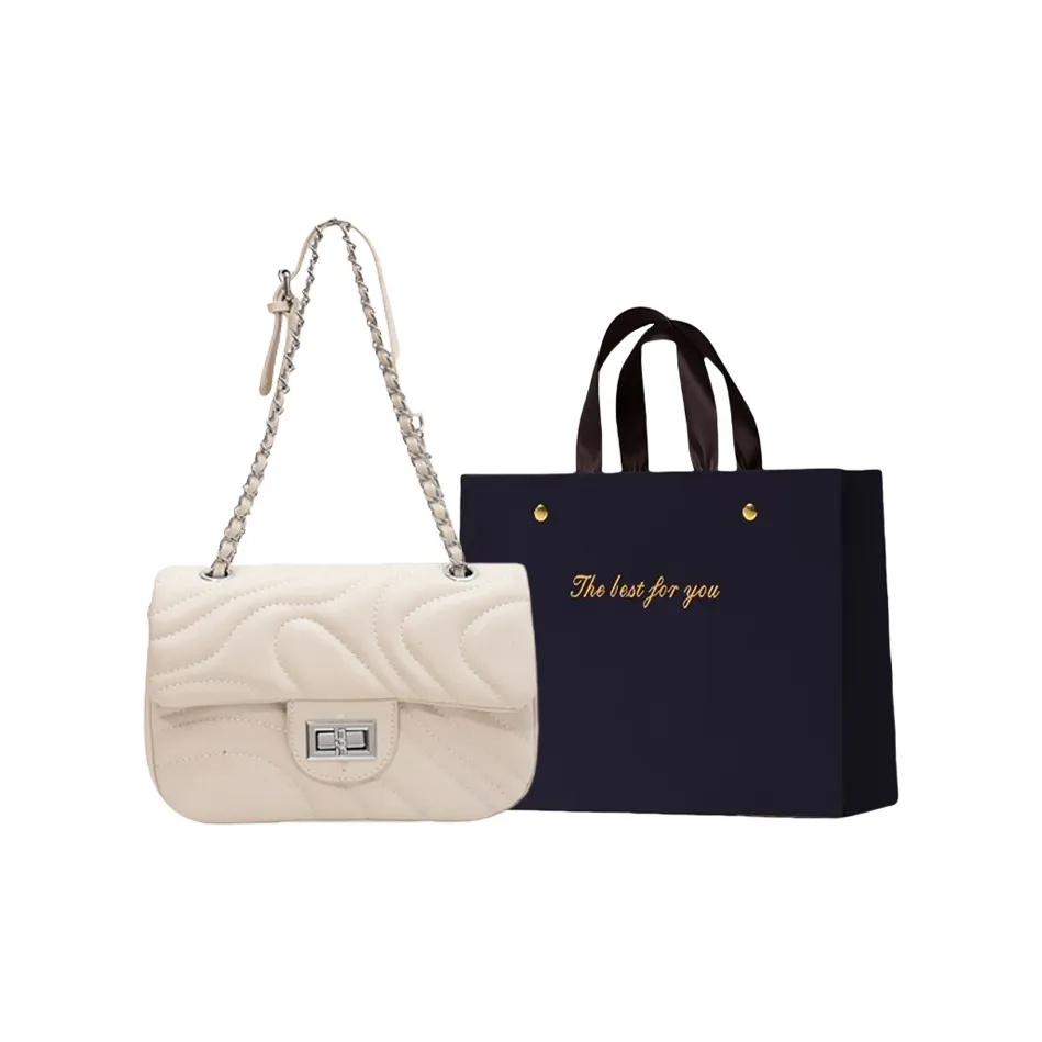 ZUONU ПУ (полиуретан) Маленькая квадратная сумка через плечо Обычный Women's White Черный Синий