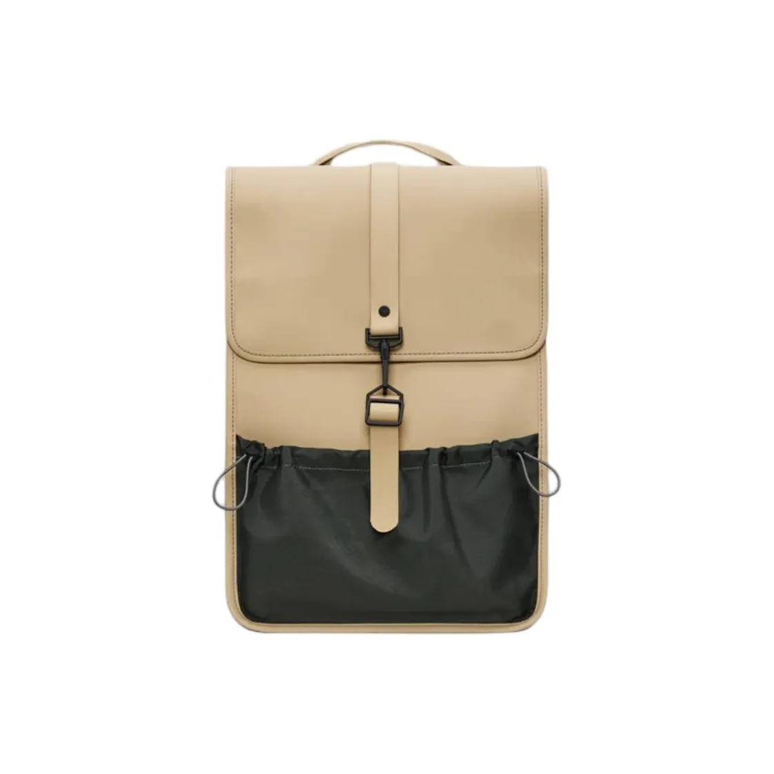Rains ПУ (полиуретан) Рюкзак Мини Унисекс Песочный