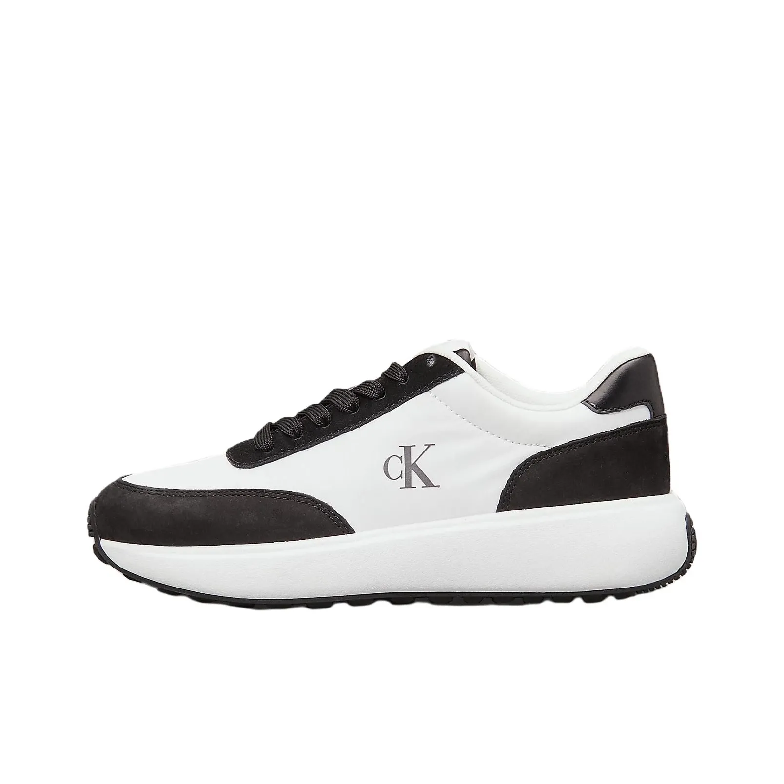 CKJ CALVIN KLEIN JEANS Низкий топ Повседневная обувь Женская Черный