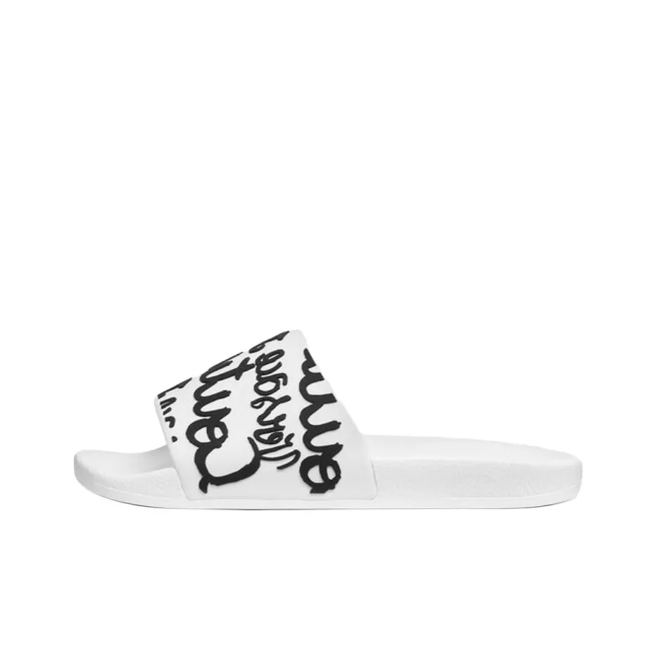VERSACE JEANS COUTURE Slide Slippers Women's White