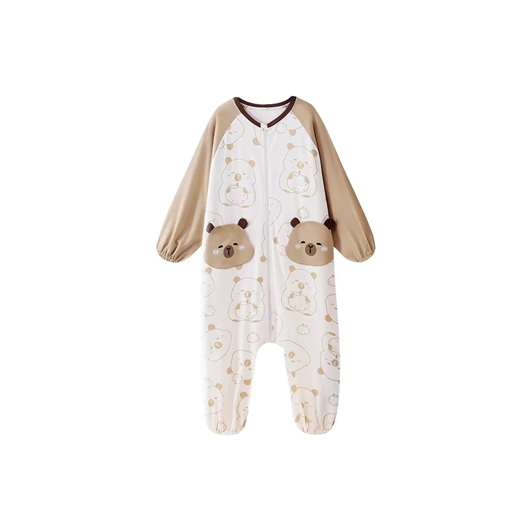 O'MESIK Home Onesies Women's Apricot