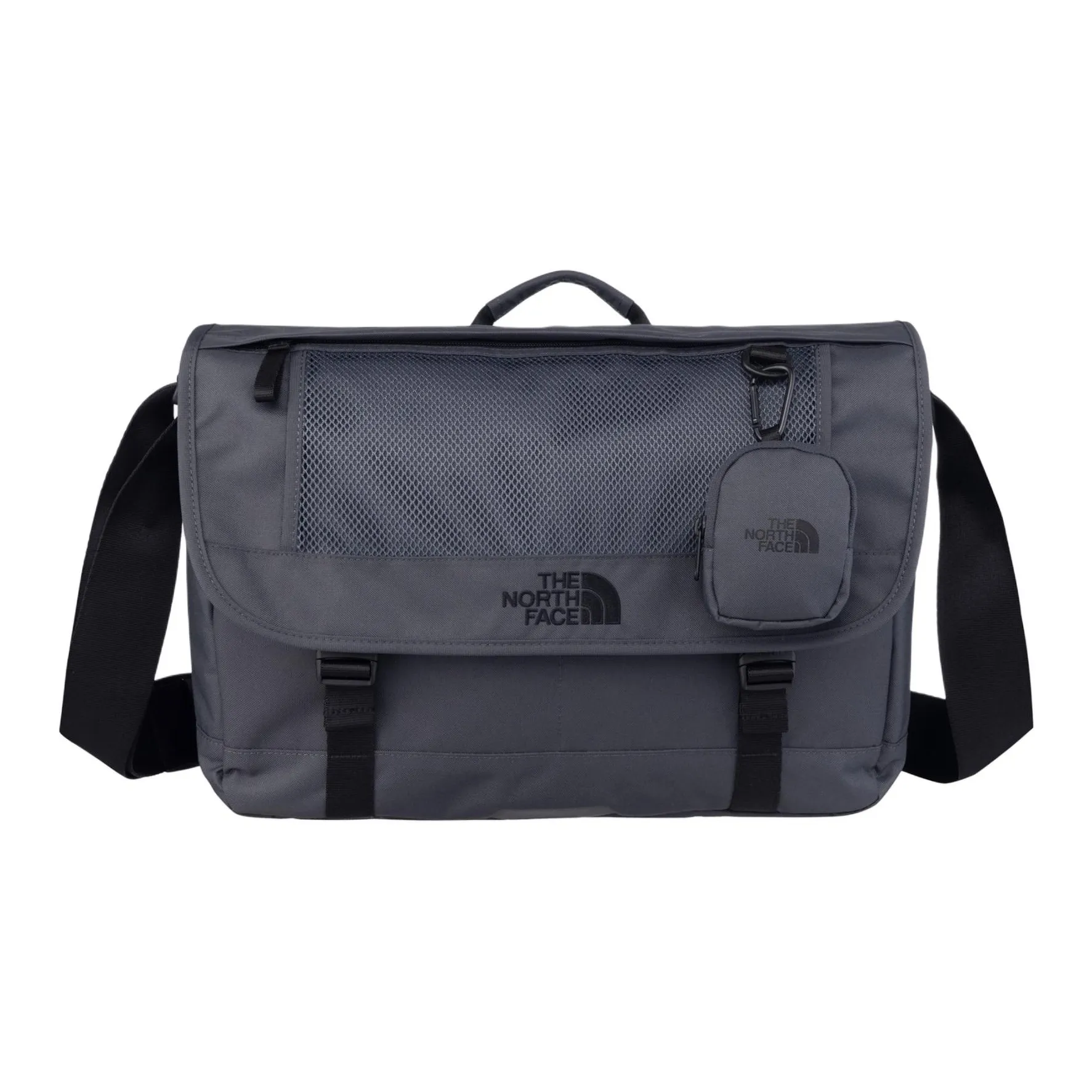 The North Face 25L Курьерская сумка Одно плечо Портативная На открытом воздухе Сумка Полиэстер Угольно-серый Мужская