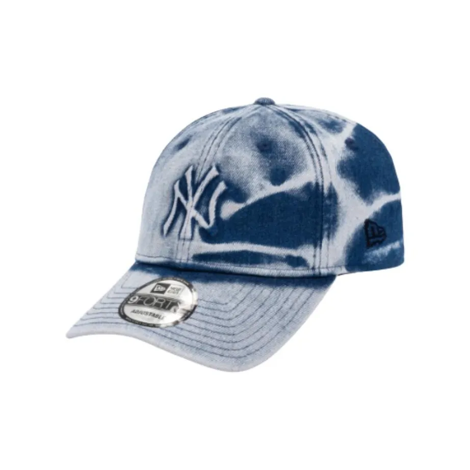 New Era Cotton, Polyester, Viscose Baseball Caps Unisex Indigo