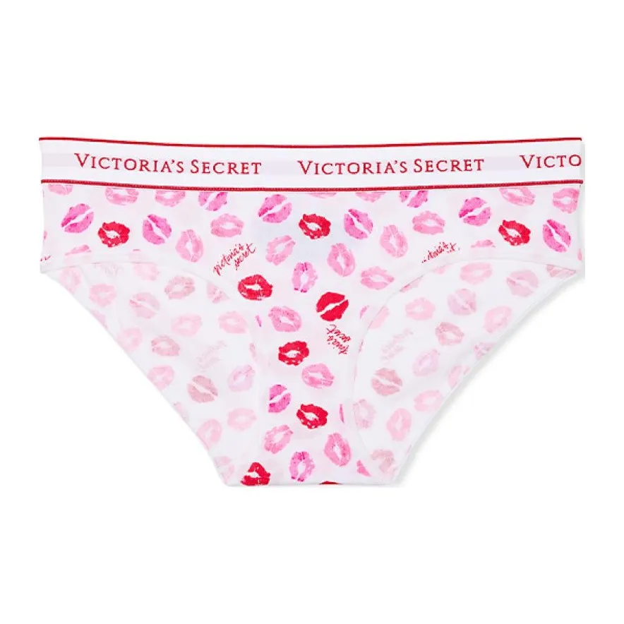 Victoria's Secret Женское нижнее белье 1 упаковка белый основание с принтом LIP