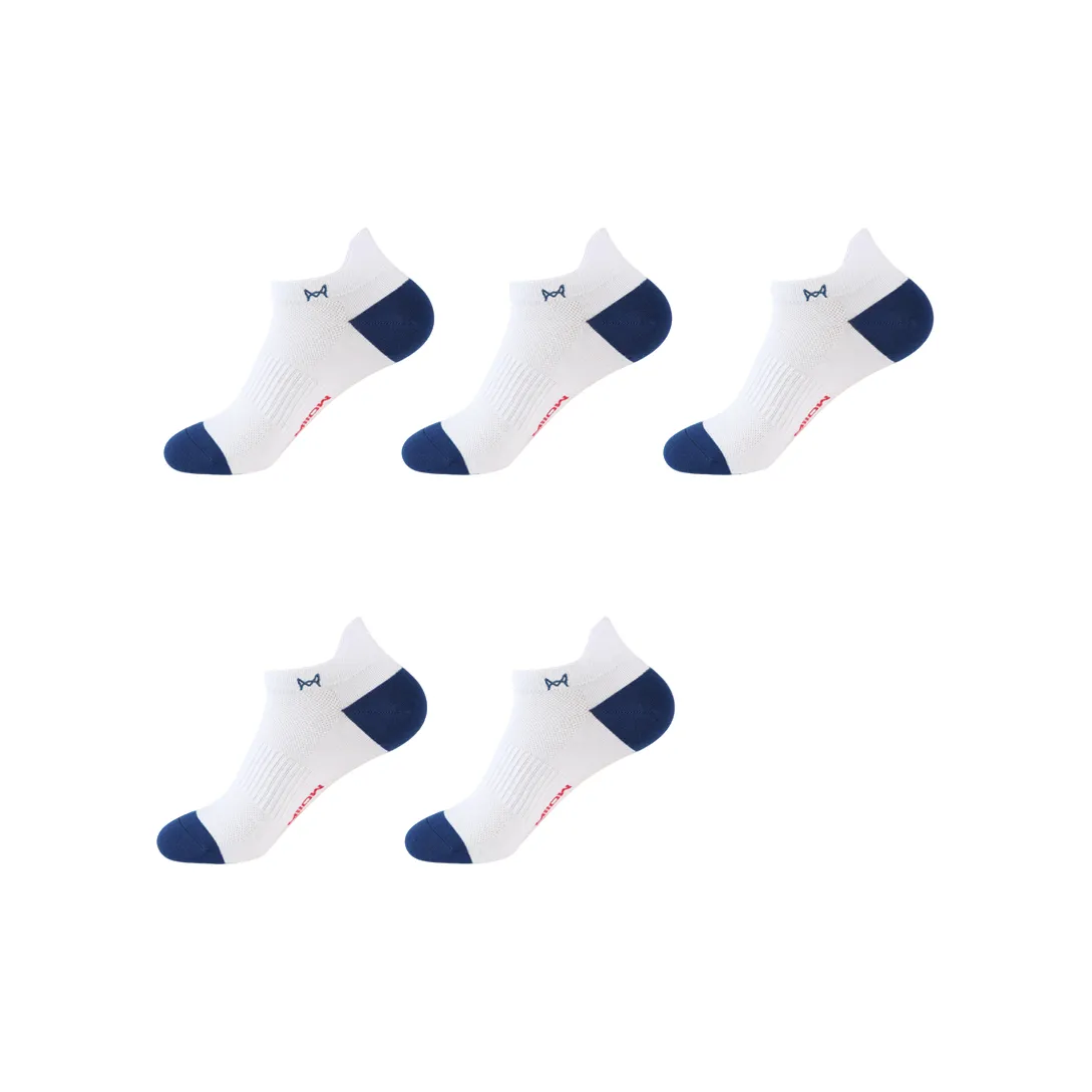 MIIOW Cool One Summer Series Ankle Socks Men's 5 Pack