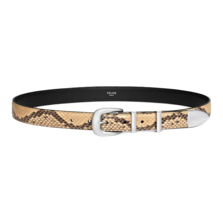 CELINE Medium Western Belt