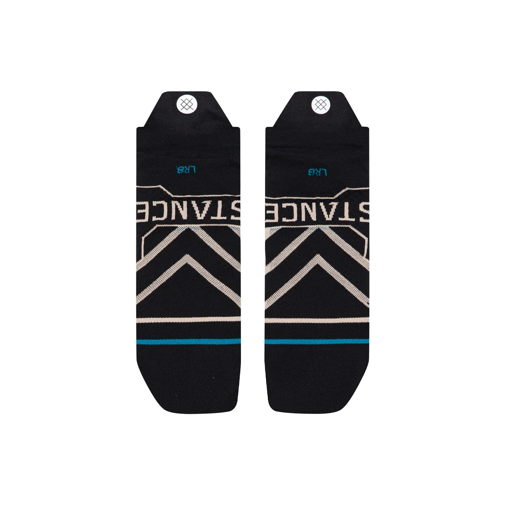 Stance Running Socks PRO Unisex 1 Pack Black