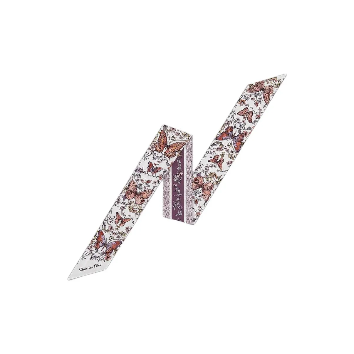 DIOR Шарфы из шелка Tutov Женские Фиолетовые