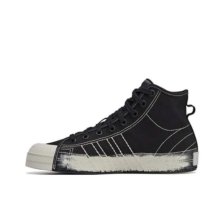 Y 3 NIZZA Hi High Топ Кеды Мужской Черный