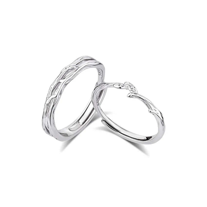 CHINA GOLD Sterling Silver Rings Unisex